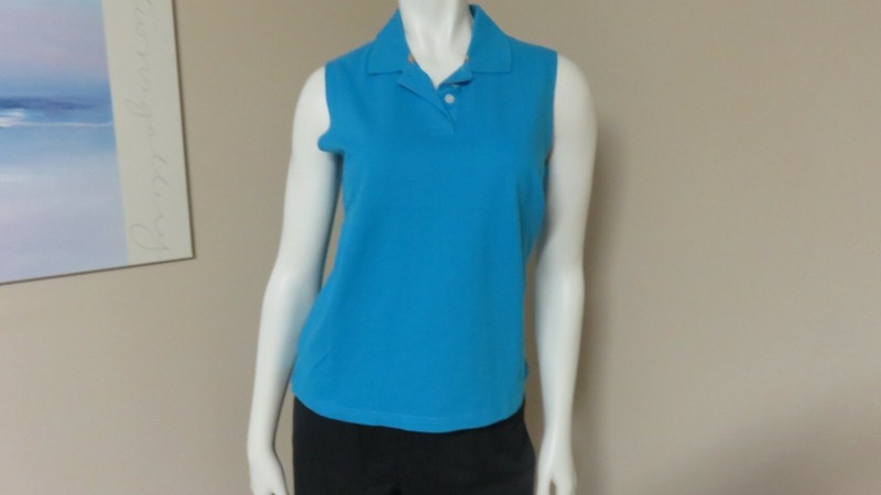 burberry golf shirt womens